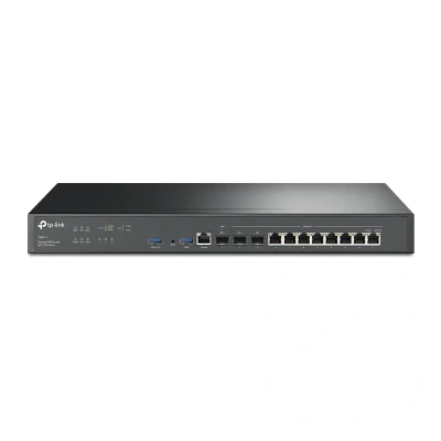 Afbeelding van TP Link ER8411 bedrade router Gigabit Ethernet Zwart
