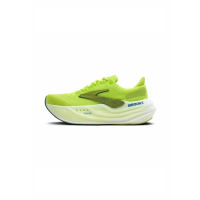Afbeelding van Brooks Glycerin MAX Hardloopschoenen voor op de weg, Heren, Maat: 43, Lime navy peony white Textiel