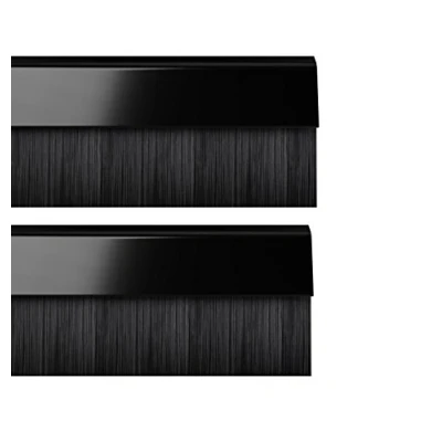 Afbeelding van Stormguard 02 am0010838bl BDS Clip onder van de deur Borstel, diepgang afdichting, zwart, 838 mm, set 2 stuks
