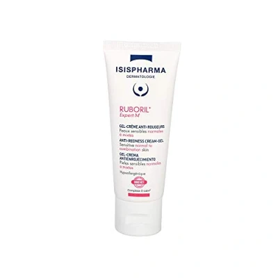 Afbeelding van ISIPHARMA RUBORIL Expert M Verzachtende Anti Redness Gel Crème 40 ml Gecombineerde en Gevoelige Huid Geurvrij Met Mimosa, Jojoba Zonnebloem Wassen Gemaakt in Frankrijk