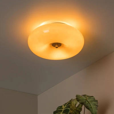 Afbeelding van Lucide SENTINO Plafonnière Ø 30 cm 3xG9 Taupe