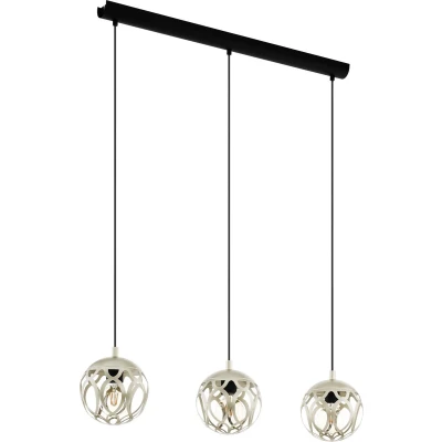 Afbeelding van EGLOÂ MirtazzaÂ Â HanglampÂ E27Â 88Â cmÂ Zwart