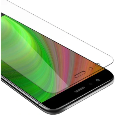 Afbeelding van Cadorabo Screenprotector geschikt voor Huawei P10 LITE in KRISTALHELDER Tempered Display Pantser Film beschermglas