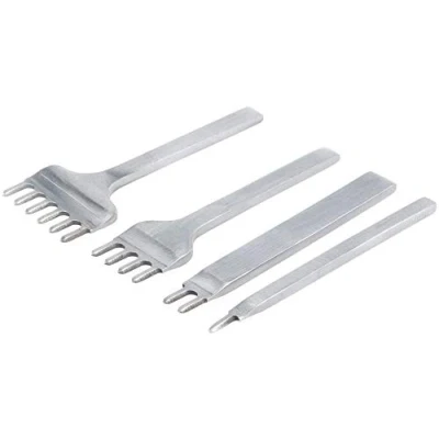 Afbeelding van Leathercraft DIY Gereedschap 4 stuks 3 6mm 1+2+4+6 Prong Veters Steekgat Handwerk Gat Ambachtelijk (6mm)