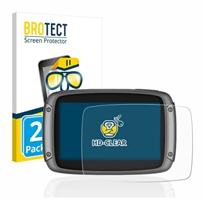 Afbeelding van BROTECT (2 Stuks) Schermbeschermer voor TomTom Rider 500/550 Screen Protector Transparant