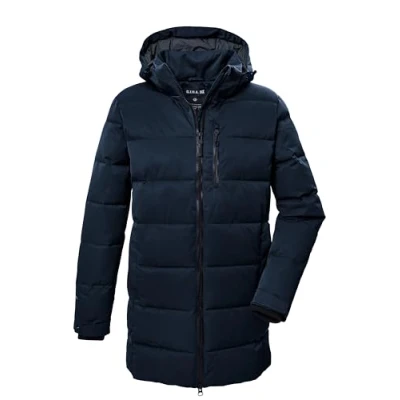 Afbeelding van Killtec Funktions IN Optik MIT Abzippbarer Kapuze Winterjas, Heren, Maat: Medium, Midnight