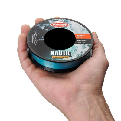 Afbeelding van Berkley Nautil Inshore x8 Gevlochten lijn Aqua Blue 300m 0.10mm (4.1kg)