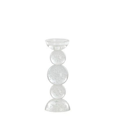 Afbeelding van Light &amp; Living Kandelaar ITINGA Ø10x26.5cm Helder