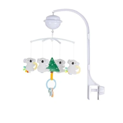 Afbeelding van Chipolino muziekmobiel, Bluetooth functie, projector, pluche figuren, kleur: grijs