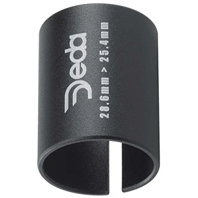 Afbeelding van Deda Elementi Stuurhulsadapter, zwart, 1&quot; tot 1 1/8e