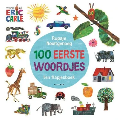 Afbeelding van Uitgeverij gottmer rupsje nooitgenoeg 100 eerste woordjes