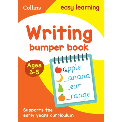 Afbeelding van Collins Easy Learning Preschool Writing Bumper Book Ages 3 5: Ideal for Home