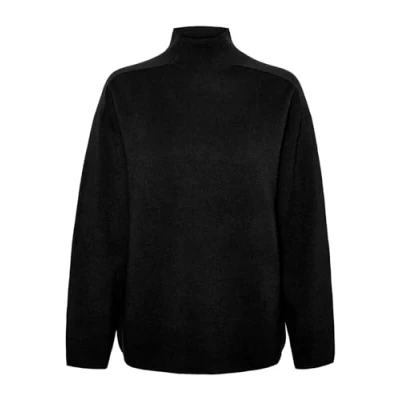 Afbeelding van VERO MODA Dames Vmgold Ls Highneck Pinstripe Pullover Ga gebreide trui, salsa, M