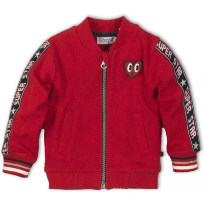 Afbeelding van Dirkje Superstar Cardigan Red maat 56