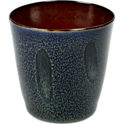Afbeelding van Serax by Anita Le Grelle Beker S D7x7,5 cm Dark blue/rust