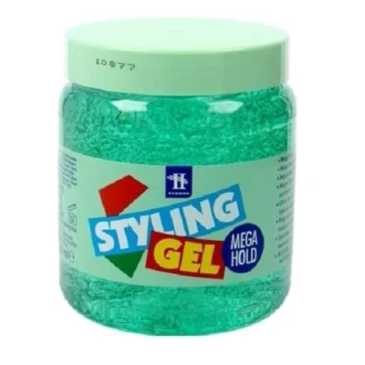 Afbeelding van Hegron Styling Gel Mega Hold voor elk haartype 12 pack (12 x 500 ml)