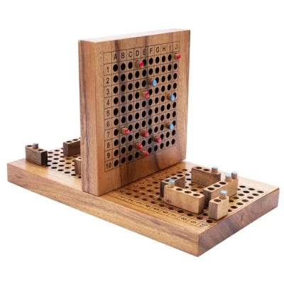 Afbeelding van Engelhart 350430 schepen verzinken van hout traditioneel ecologisch houten spel strategiespel bordspel