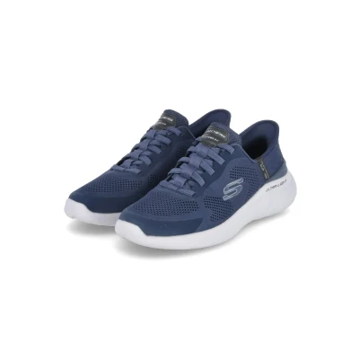 Afbeelding van Skechers Slip Ins: Bounder 2.0 Emerged, Mannen, Marineblauw, Sneakers, maat: 39,5