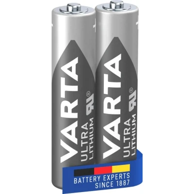 Afbeelding van Varta AAA Batterij L92 2stuk(s) 1.5V 1.1Ah 4008496680399