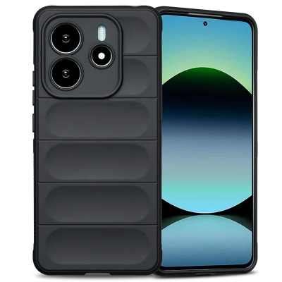 Afbeelding van imoshion Hoesje Geschikt voor Xiaomi Redmi Note 14 5G EasyGrip Backcover Zwart