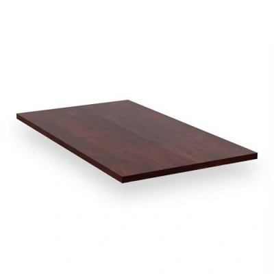 Afbeelding van Blumfeldt Bearsdon Loft eettafel Tafel met metalen poten 160 X 90 cm Teak