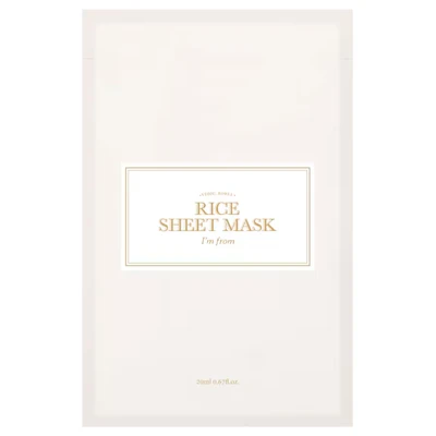 Afbeelding van I&#039;m from Rice Sheet Mask Set Gezichtsmasker