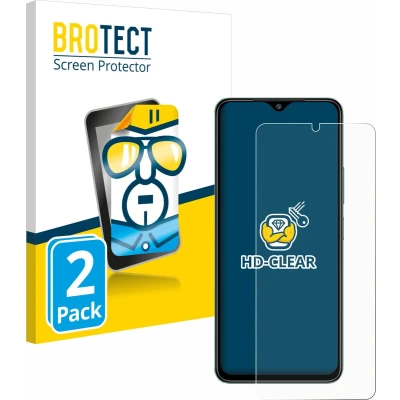 Afbeelding van BROTECT Screenprotector voor Xiaomi Redmi A3 Folie Beschermfolie transparant (2 Stuks)