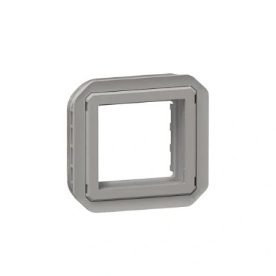 Afbeelding van LEGRAND PLEXO ADAPTER MOSAIC 2 MOD ZONDER DEKSEL MECHANISME IP20 GRIJS