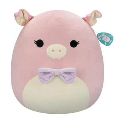 Afbeelding van Squishmallows SQCR06658 Hettie het varken 50 cm, officiële Jazwares pluche, superzacht knuffeldier