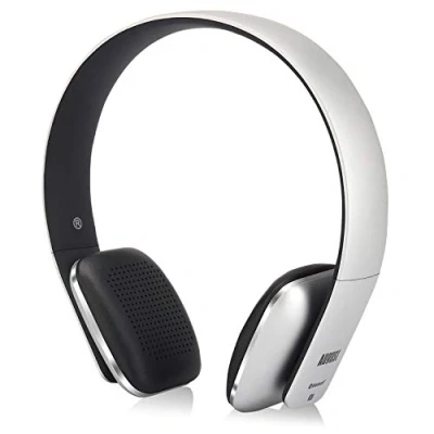 Afbeelding van August, EP636, Bluetooth versie 4.0, NFC koptelefoon, met handsfree functie en geïntegreerde accu zilver