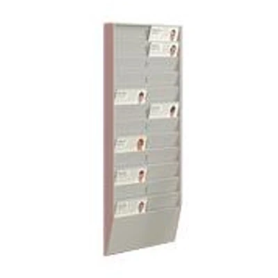 Afbeelding van Paperflow 65248 houder voor badge wandmontage, 370 x 200 mm, grijs