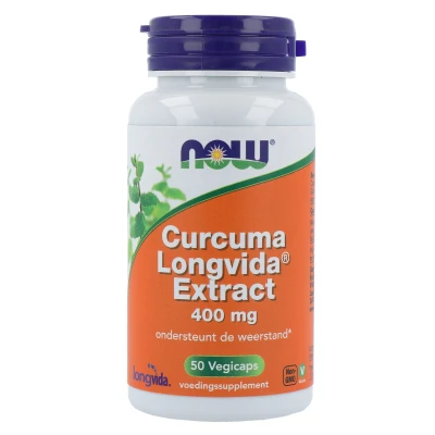 Afbeelding van NOW Curcuma Longvida Extract Capsules 60CP