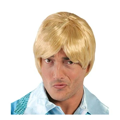 Afbeelding van Fiestas Guirca Verkleedpruik Heren Synthetisch Blond One size