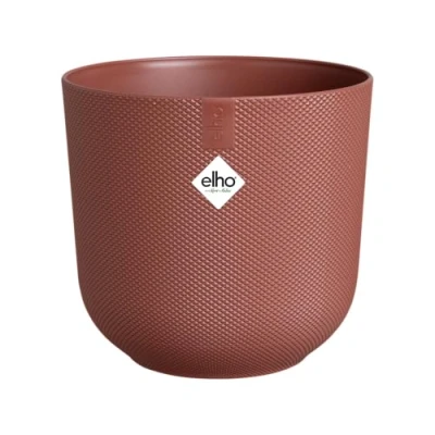 Afbeelding van Jazz rond 26 toscaans rood bloempot elho