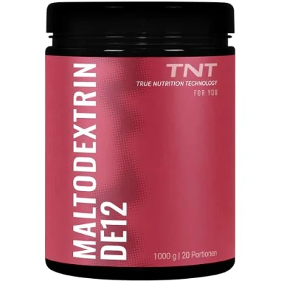Afbeelding van TNT maltodextrine 12 (1 kg) Koolhydratenpoeder voor sport, fitness en bodybuilding 100% DE12 Mass Gainer &amp; Weight veganistisch