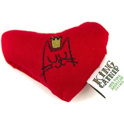 Afbeelding van King Catnip kattenspeeltje Hart Kat