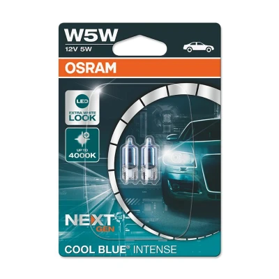 Afbeelding van Osram W5W 12V 5W W2.1x9.5d Cool Blue Intense (NEXT GEN)