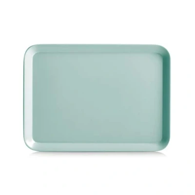 Afbeelding van Zeller dienblad rechthoek aqua blauw kunststof 24 x 18 cm Dienbladen