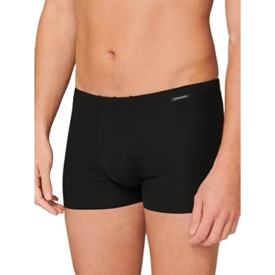 Afbeelding van Schiesser heren boxershort Naadloze randen Laser Cut M Zwart