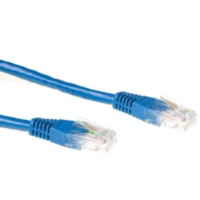 Afbeelding van ACT IB3807 U/UTP CAT6A Patchkabel Blauw 7 meter