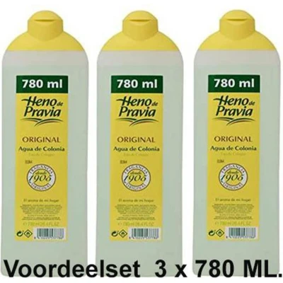 Afbeelding van 3x Heno de Pravia Cologne 780ml kopen? Nu in aanbieding bij Voordelig