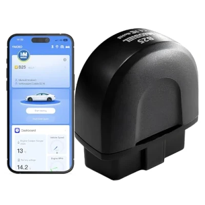 Afbeelding van MMOBIEL OBD2 Scanner Bluetooth Pro Diagnostische OBD voor alle auto&#039;s Compatibel met iOS iPhone, iPad &amp; Android OBDII Auto Check Engine Fout Code Lezen Wissen Draadloze Reader, Live Data