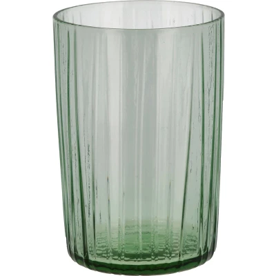 Afbeelding van Bitz Waterglas Kusintha Groen 280 ml 4 Stuks