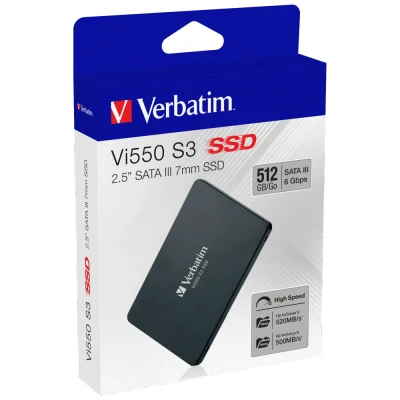 Afbeelding van Verbatim Vi550 S3 4TB 2.5 SSD