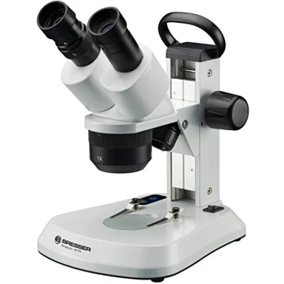 Afbeelding van Bresser Microscoop Analyth STR 10x tot 40x Vergroting Op en Doorzichtmicroscoop