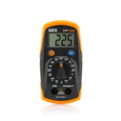 Afbeelding van HT Instruments HT14D handmultimeter digitaal CAT II 600 V, III 300V display (counts): 2000