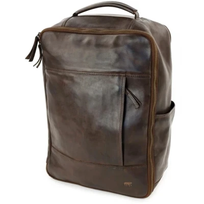 Afbeelding van Bear Design Odin Leren Laptoprugzak 15,6 inch Bruin