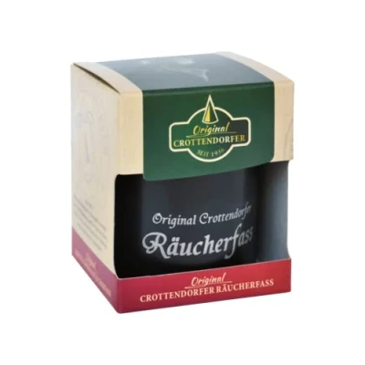 Afbeelding van Crottendorfer wierookvat met wierookkandelaar &amp; 20 wierookkegelsen geur: kerstwierook grootte van de wierookkegels: M