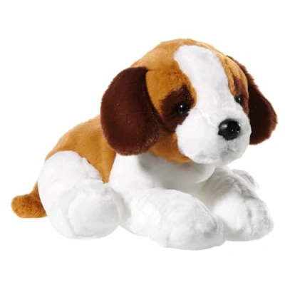 Afbeelding van Heunec 304376 pluche dier, hond, bernhardiner, roodbruin/wit