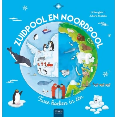 Afbeelding van Zuidpool en Noordpool (Hardback)